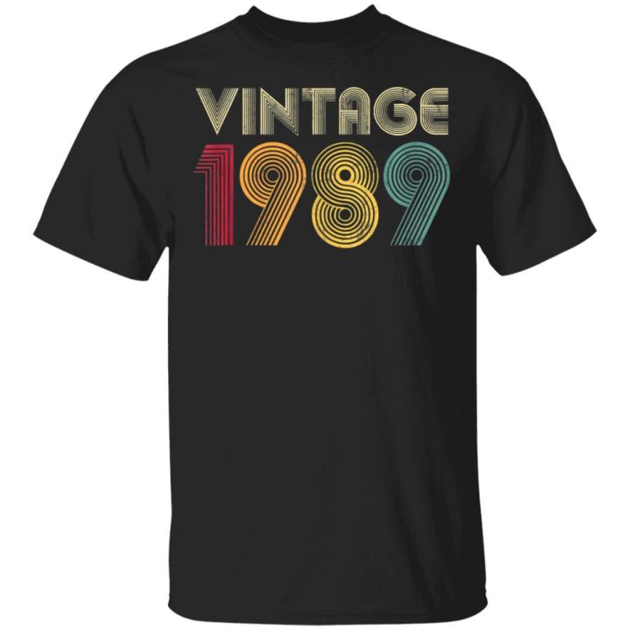 30th Birthday Gift Classic 1989 Vintage 30 Years Coffee Mug Unisex Men Women Tshirt