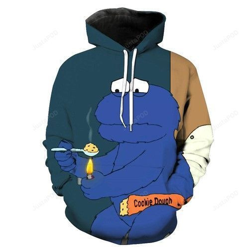 Cookie Monster Crackhead Hoodie & Zip Hoodie
