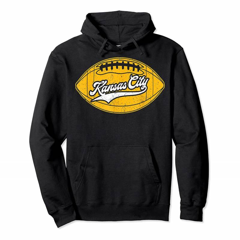 Kansas City Football | Vintage KC Missouri Retro Gift Pullover Hoodie, T Shirt, Sweatshirt