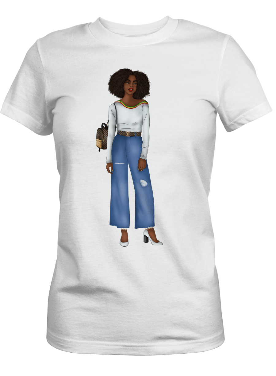 Shirt For Black Girl Afro Shirt For African American Girl