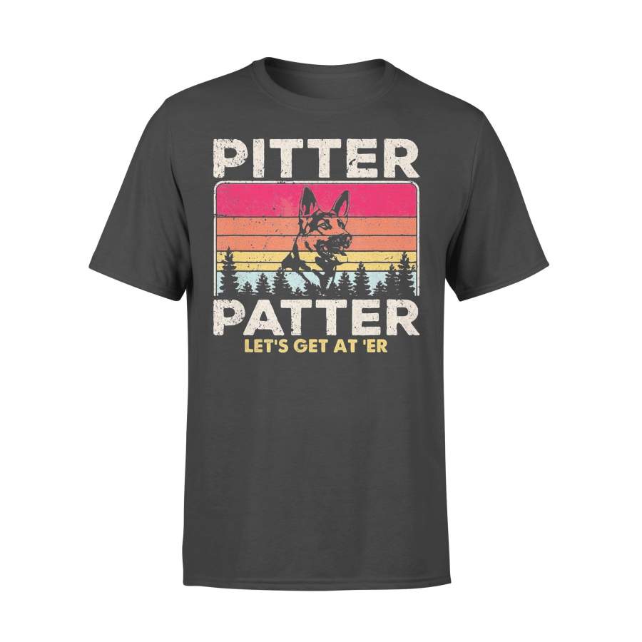 Pitter Patter Let’s Get At’er Dog Vintage T-shirt