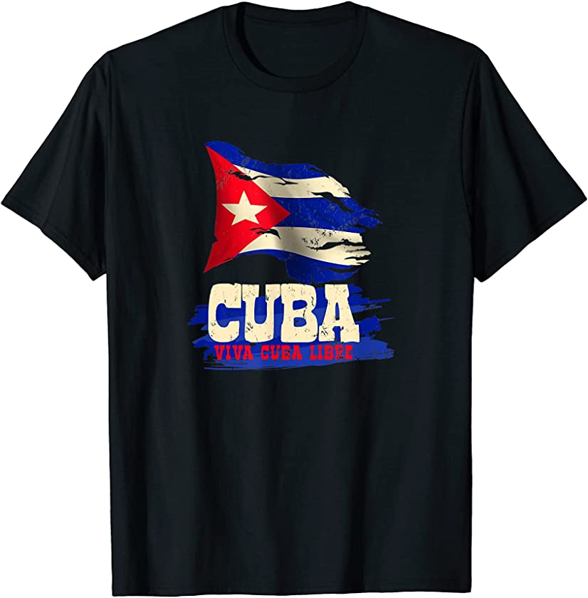 Viva Cuba Libre Cuban Revolution Freedom Movement T-Shirt