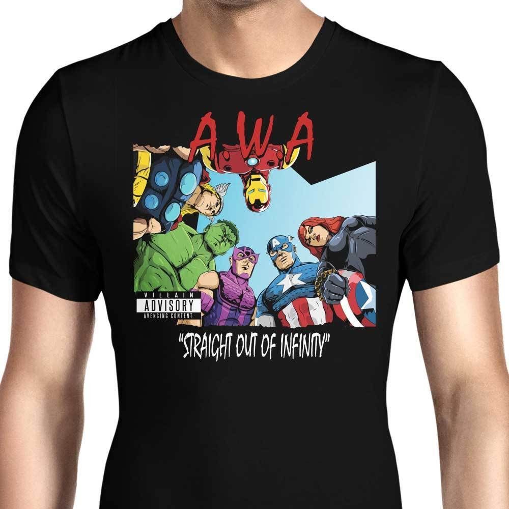 Straight Outta Infinity Gift Trending Design Shirt