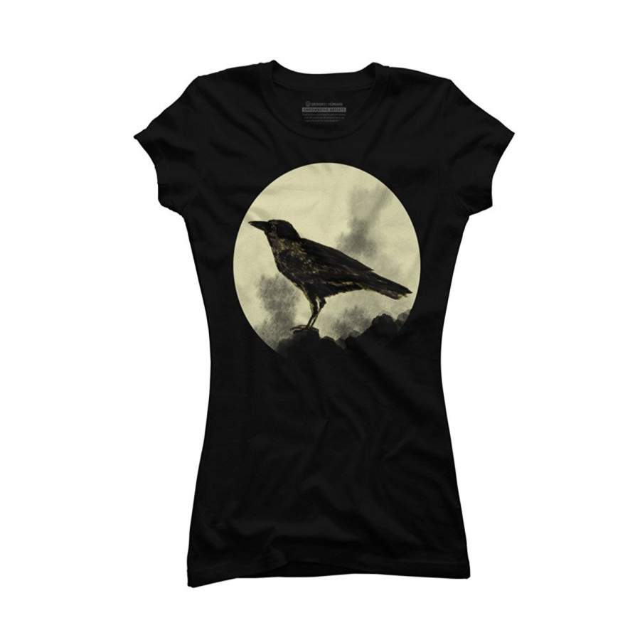 Women’S Fashion Summer T-Shirt Crow Juniors’ Graphic T Shirt Women Funny T Shirts