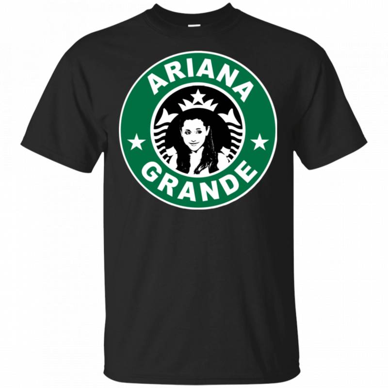 Ariana Grande Starbucks Parody Logo Gift Shirt For Fan LT04