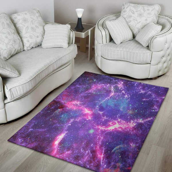 Nebula Galaxy Space Area Rug