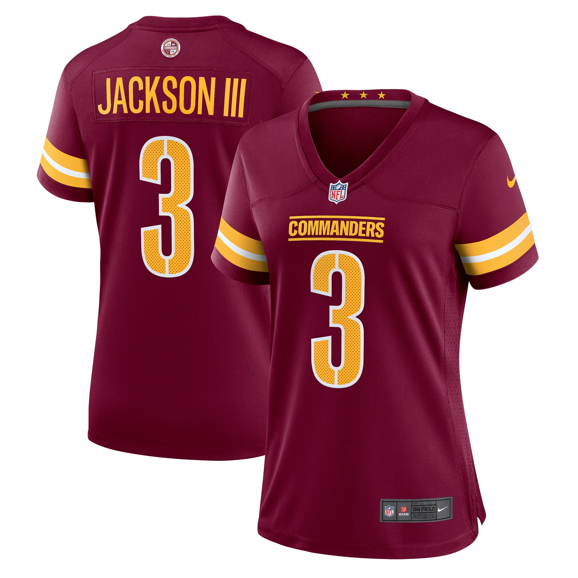 William Jackson Washington Commanders Womens Player Game Jersey – Burgundy NFL