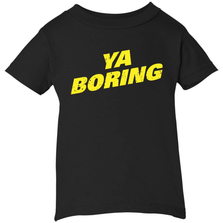 AGR Brooklyn Nine Nine Ya Boring Diagonal Shirt Infant Short Sleeve T-Shirt