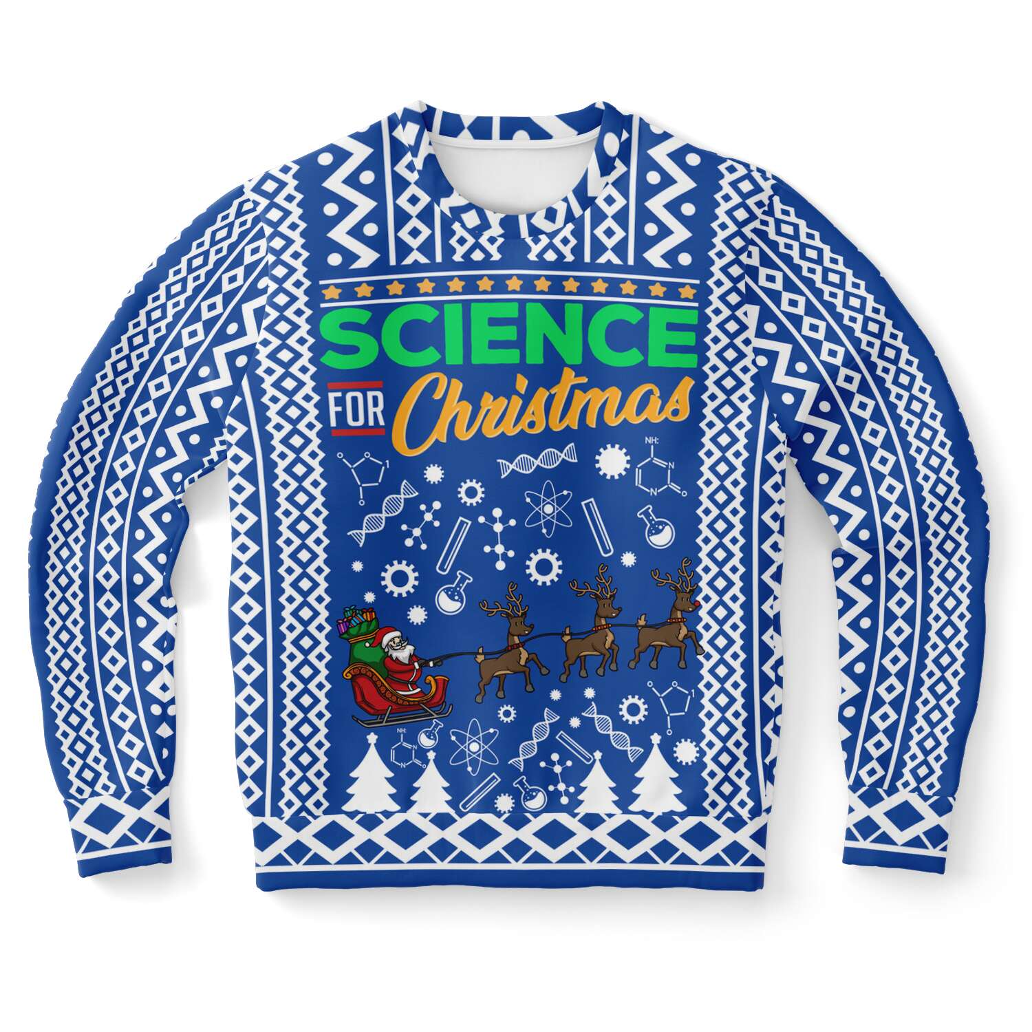 Science For Christmas Ugly Christmas Sweater