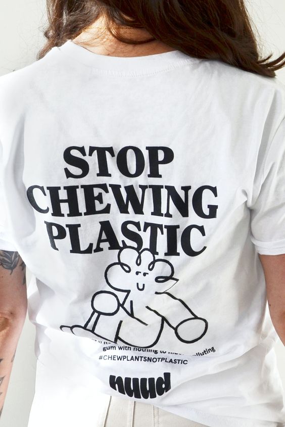 Stop Chewing Plastic T-shirt