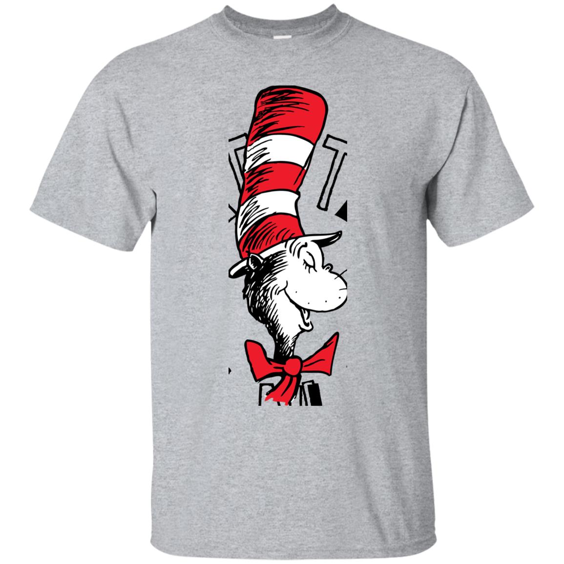 Dr. Seuss The Cat in the Hat Circle T-shirt - ReadingLLC