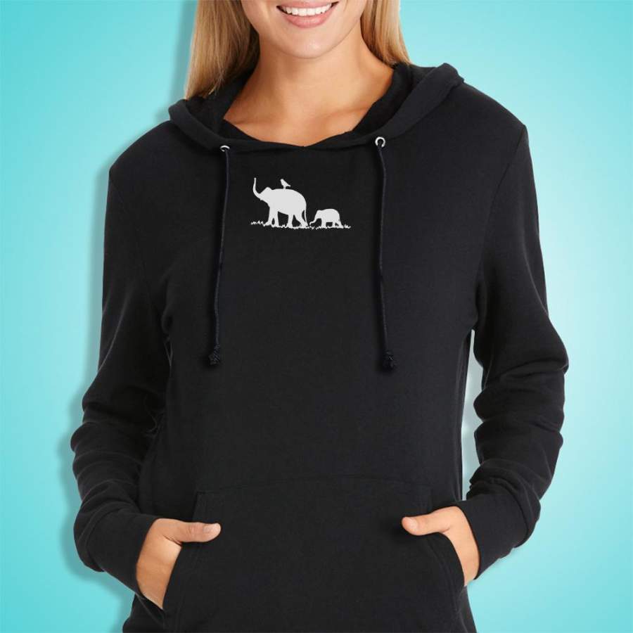 Baby Childrens Elephant Women’S Hoodie