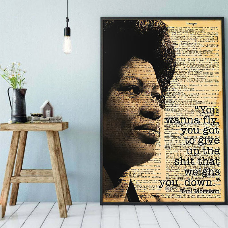 Black African American Canvas Art Nice African Poster Art Print Black Woman Illustration African Man Beautiful Wall Art Home Decor