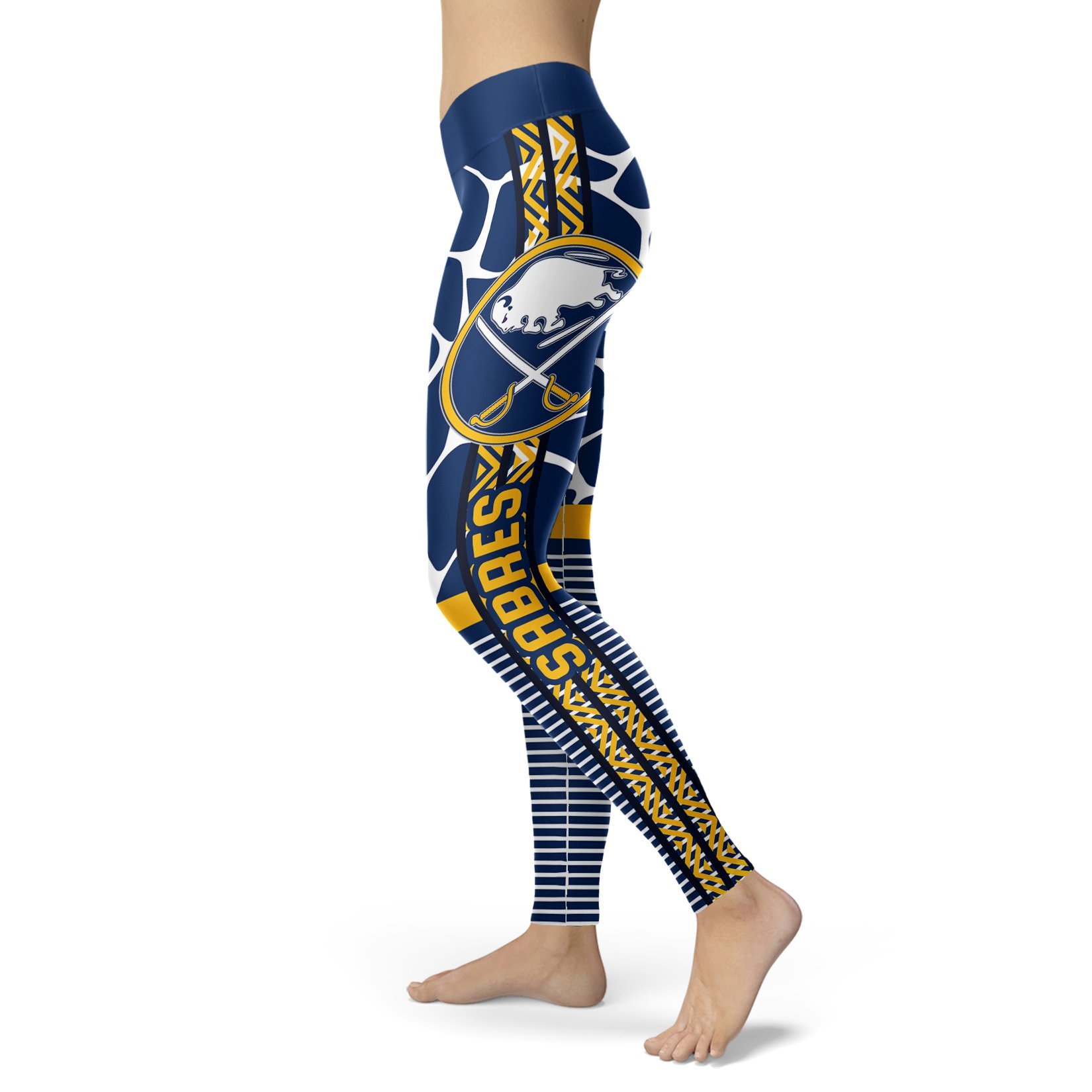 Awesome Light Attractive Buffalo Sabres Leggings