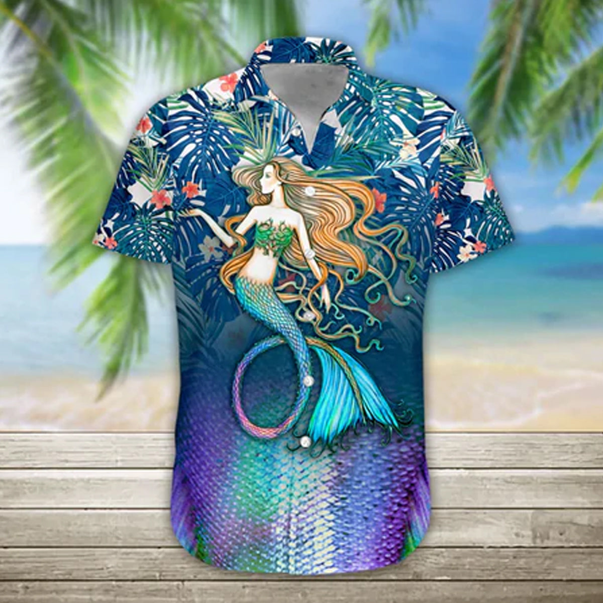 Summer Mermaid Hawaii Hawaii Shirt For Women Ha55613