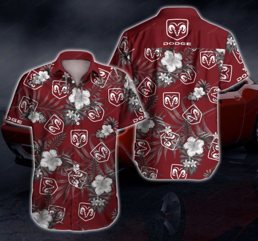 Tlmus Dodge Hawaiian Shirts For Men Ha36971