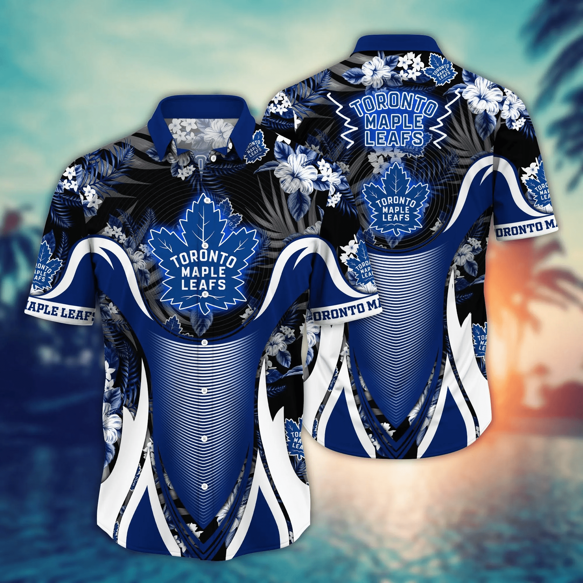 Toronto Maple Leafs Nhl Hawaiian Shirt Mosquito Bites Aloha Shirt