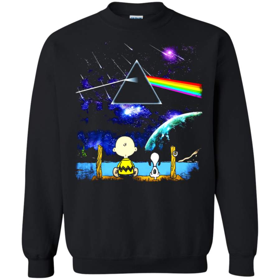 Pink Floyd Snoopy Dark Side Of The Moon Sweatshirt T-Shirt