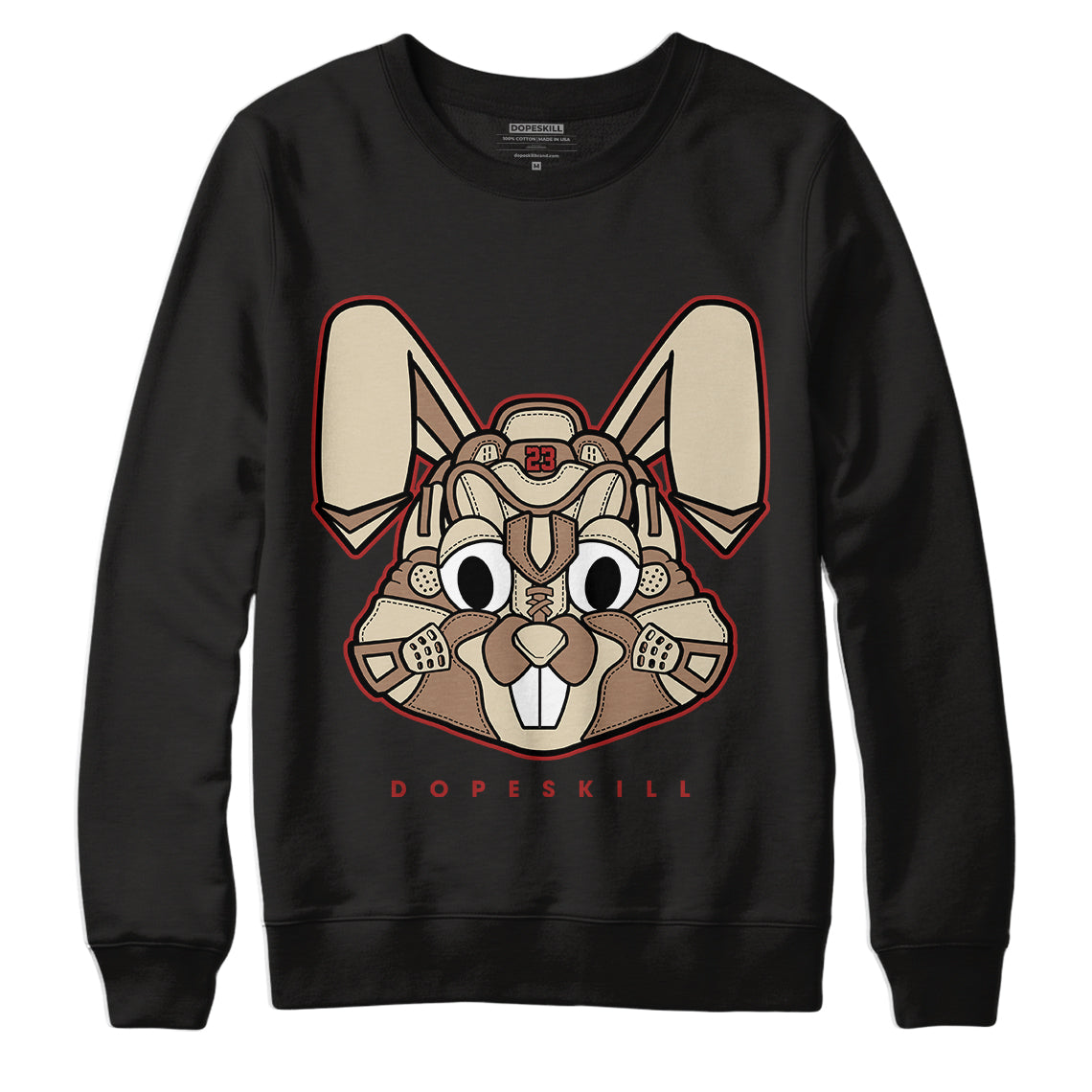 Jordan 8 Rui Hachimura Dopeskill Sweatshirt Sneaker Rabbit Graphic