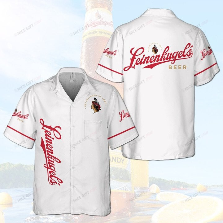 Leinenkugel’S Hawaiian Shirt 3Hs-D0N0