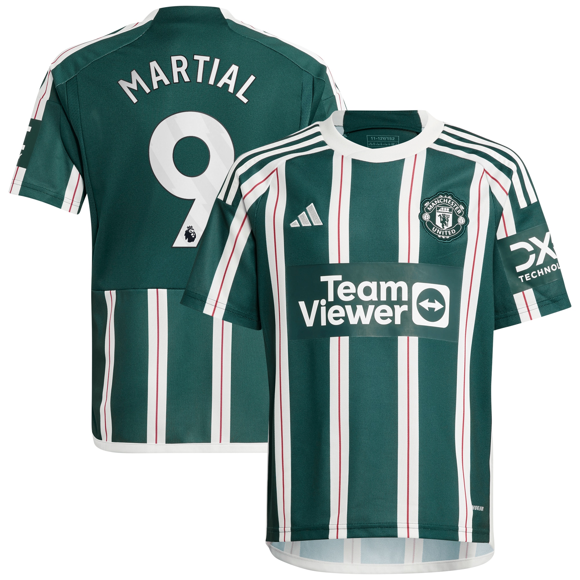 Anthony Martial Manchester United Youth 2023/24 Away Replica Player Jersey – Green