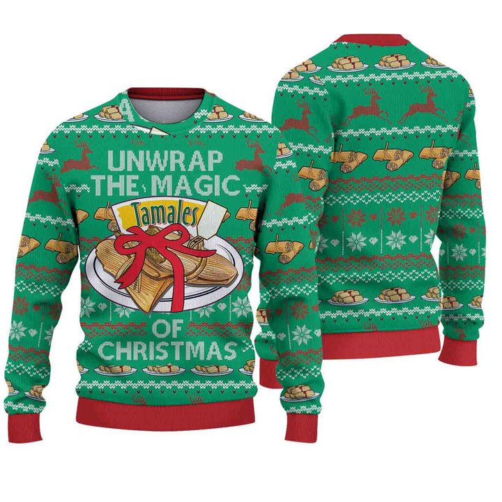 Unwrap The Magic Of Christmas Sweater 3D