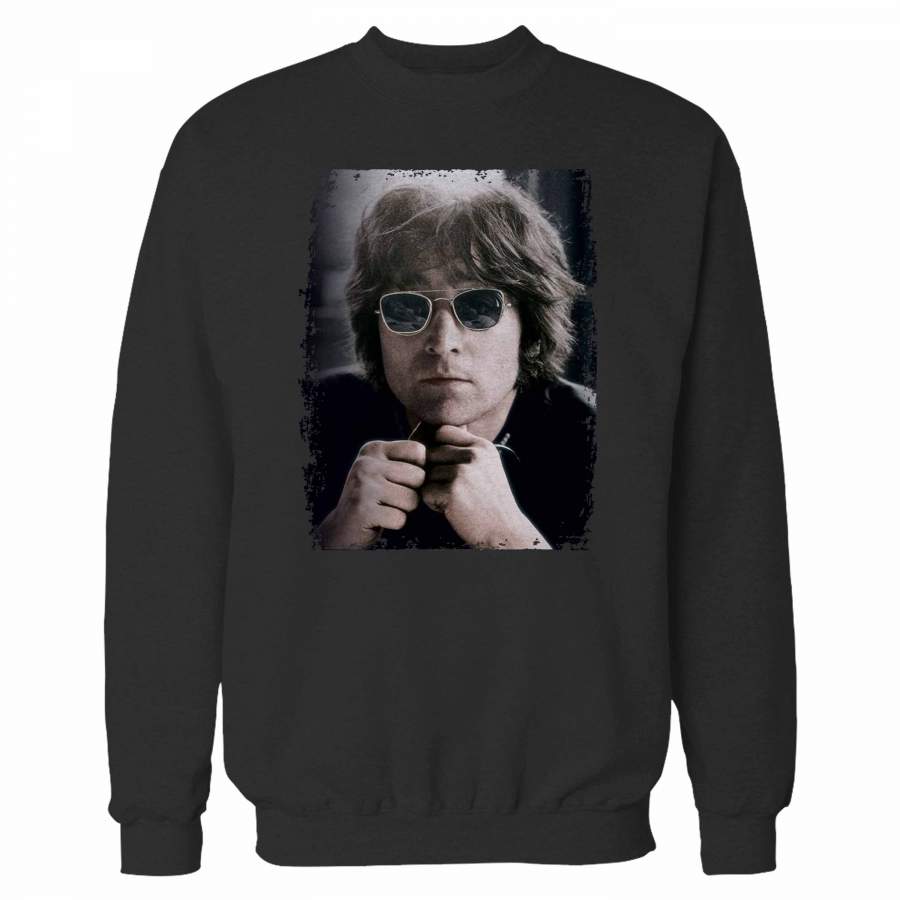 John Lennon Glasses Sweatshirt