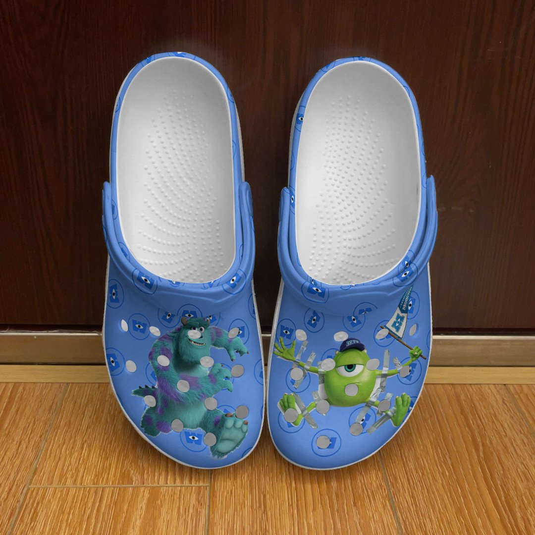 Monsters University Fan Gift Rubber Clogs Clogband Clogs, Funny Sulley With Mike Comfy Footwear