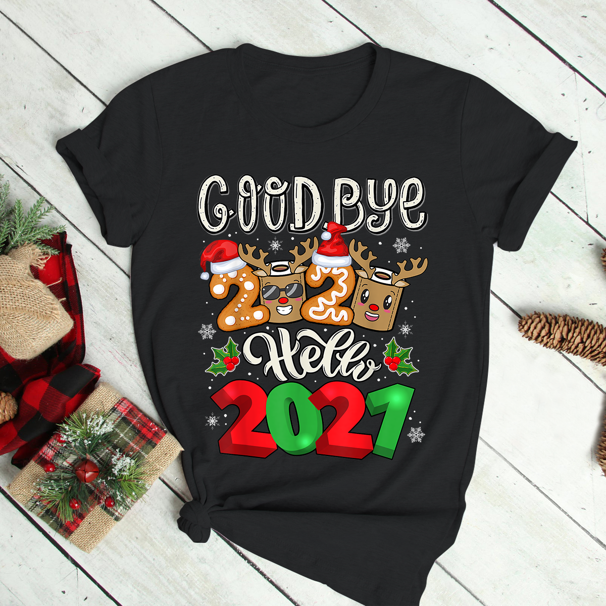 2020 You’Ll Go Down In History Funny Christmas Quarantine T-Shirt