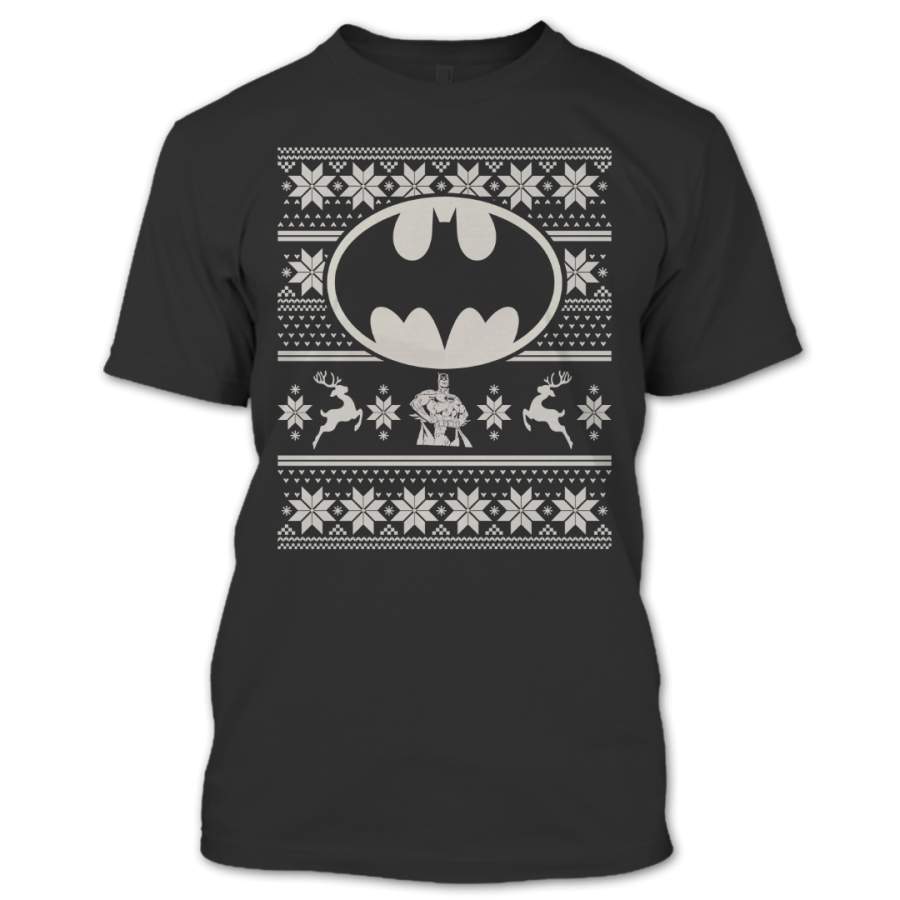 Batman Arkham Knight Shirt, Ugly Christmas Sweater T-Shirt