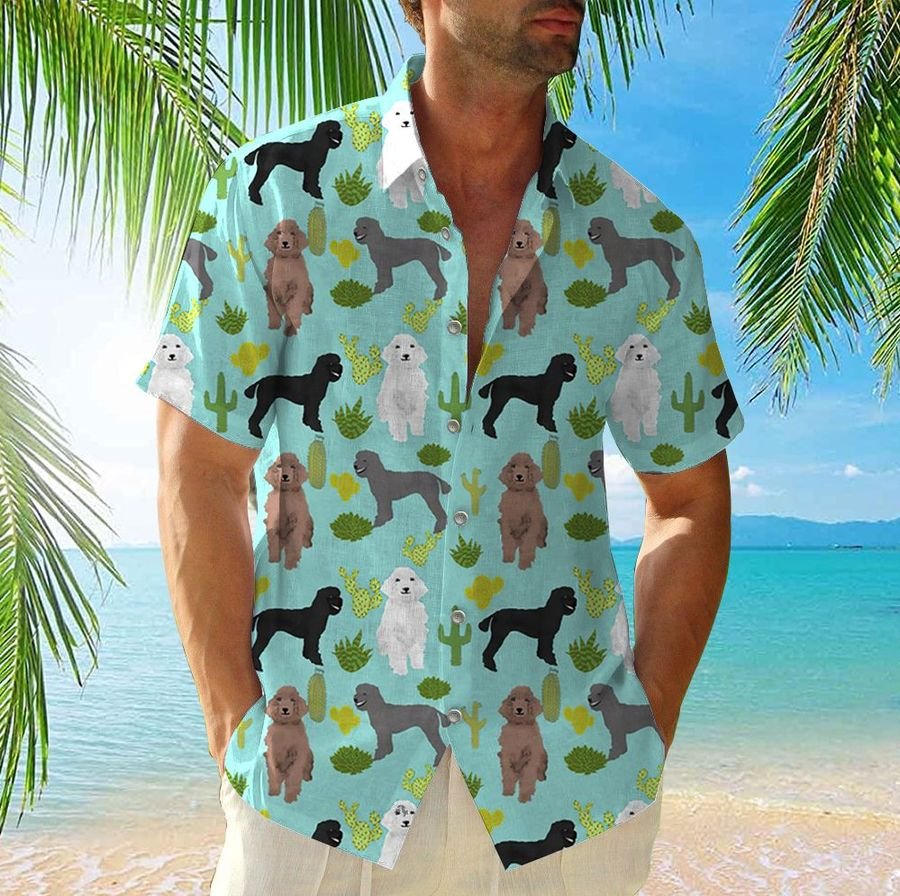 Poodle Hawaii Shirt 2 Ha2853