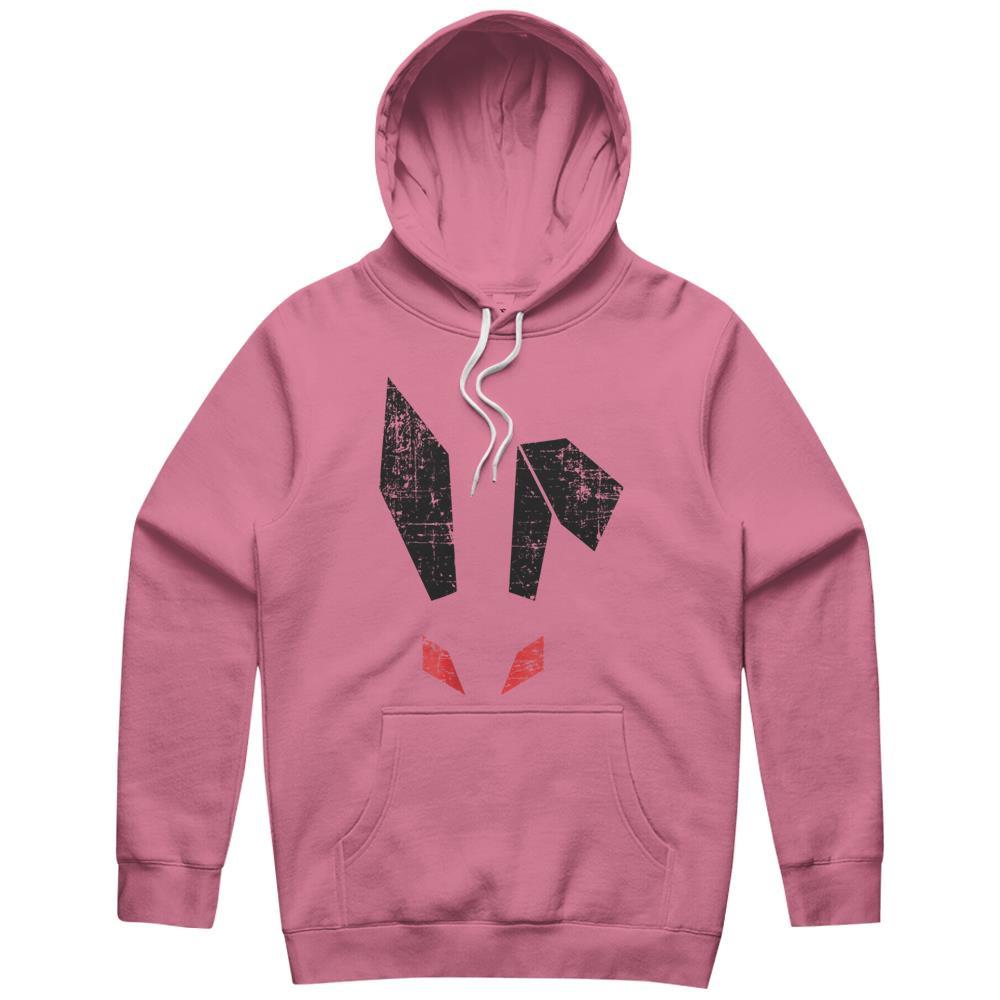 Bad Easter Bunny Geometric Grunge Look Hoodie