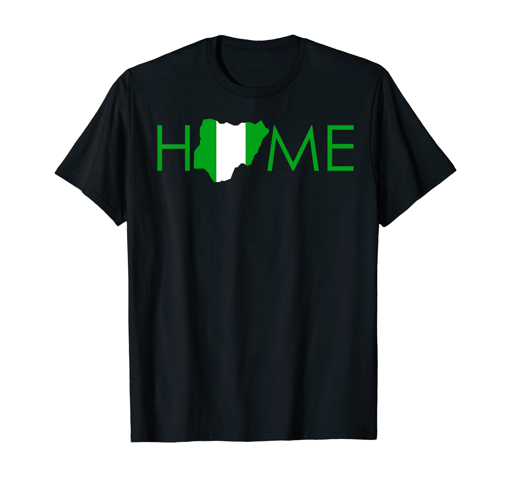 Nigeria Map is Home Nigerian Independence Day Shirt