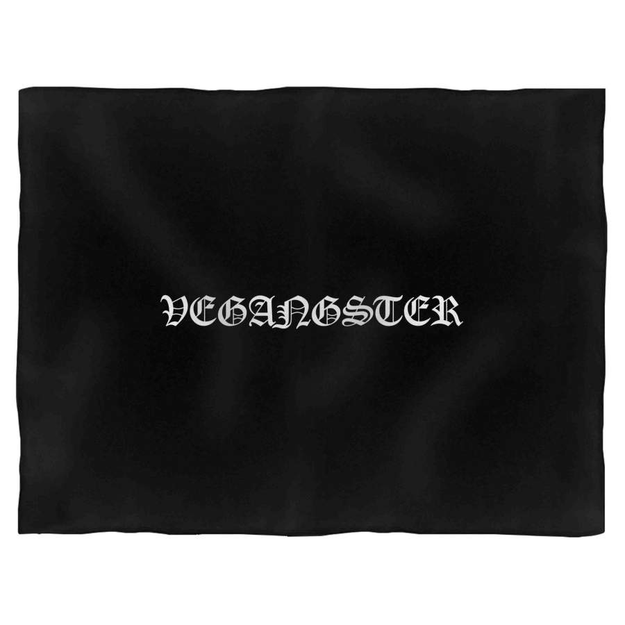 Vegangster Vegan Vegetarian Animal Rights Blanket