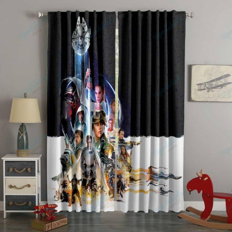 3D Printed Star Wars Style Custom Living Room Curtains