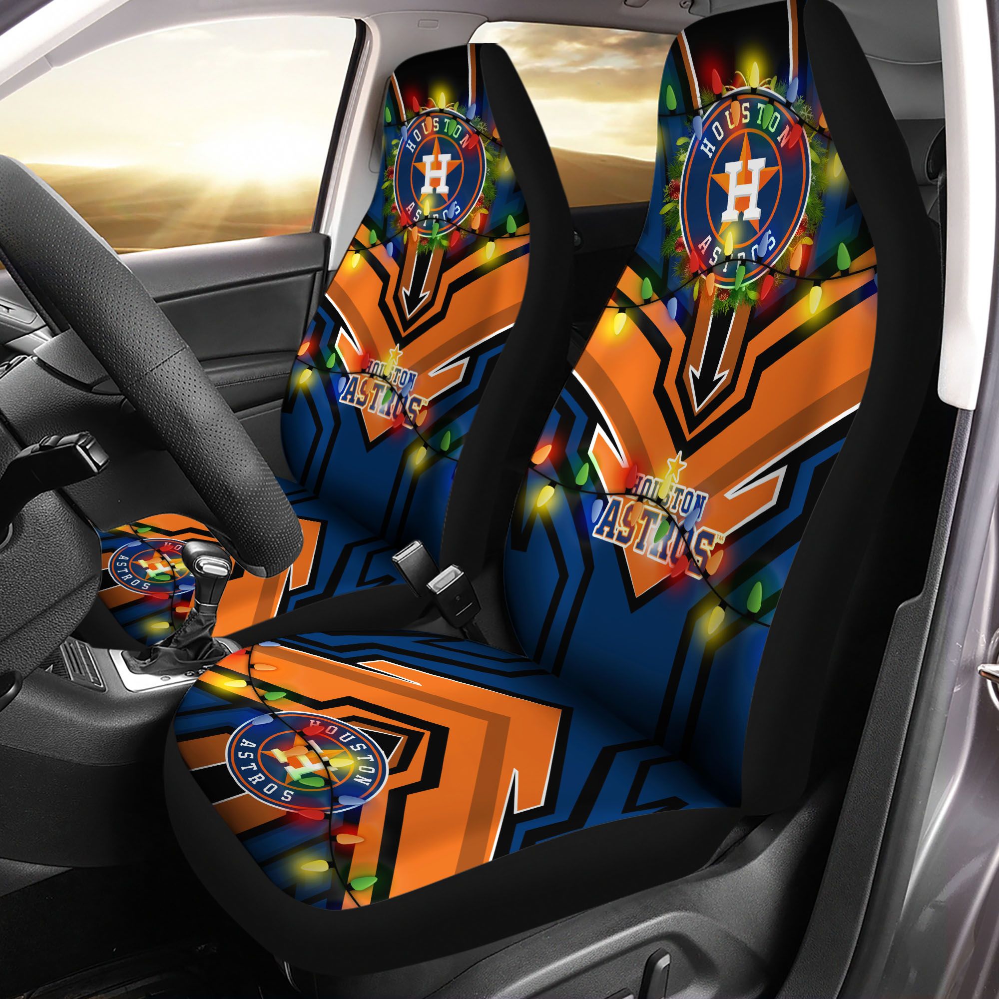 Houston Astros Champions-Car Seat Cover Merry Christmas, Best Gift Ever Na26473  Christmas Accessories Perfect Choice Printing Beautiful