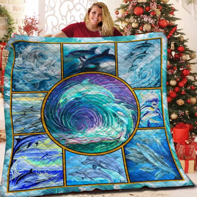 Dolphin JFJ4857 Quilt