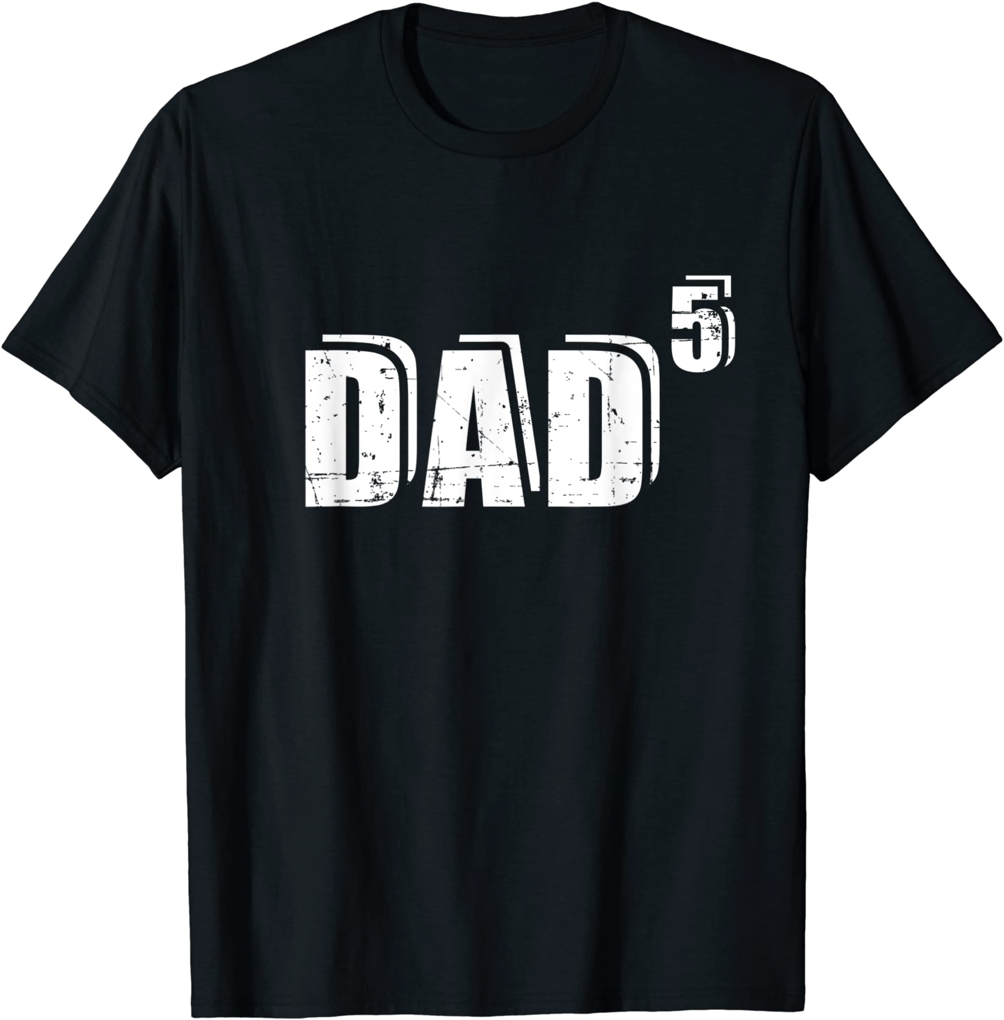 5th fifth time Dad father of 5 kids baby announcement T-Shirt