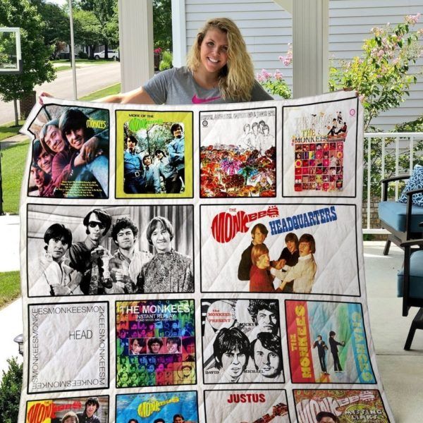 The Monkees 3D Quilt Blanket HGM31