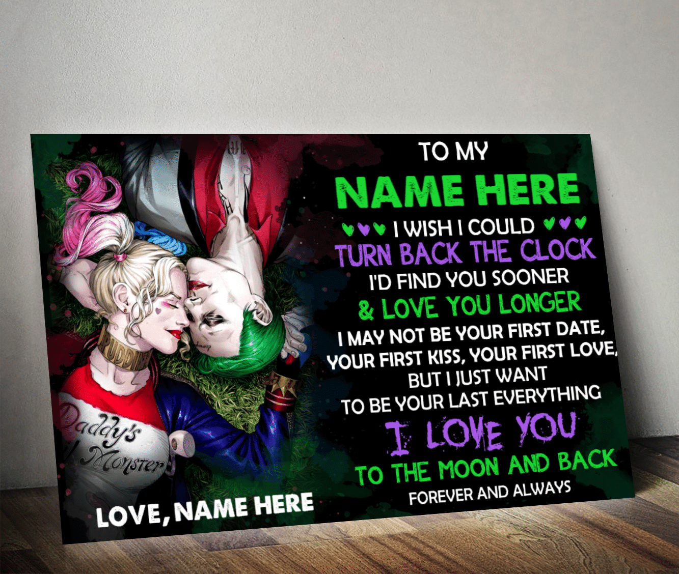 I Wish I Could Joker Custom Poster N11