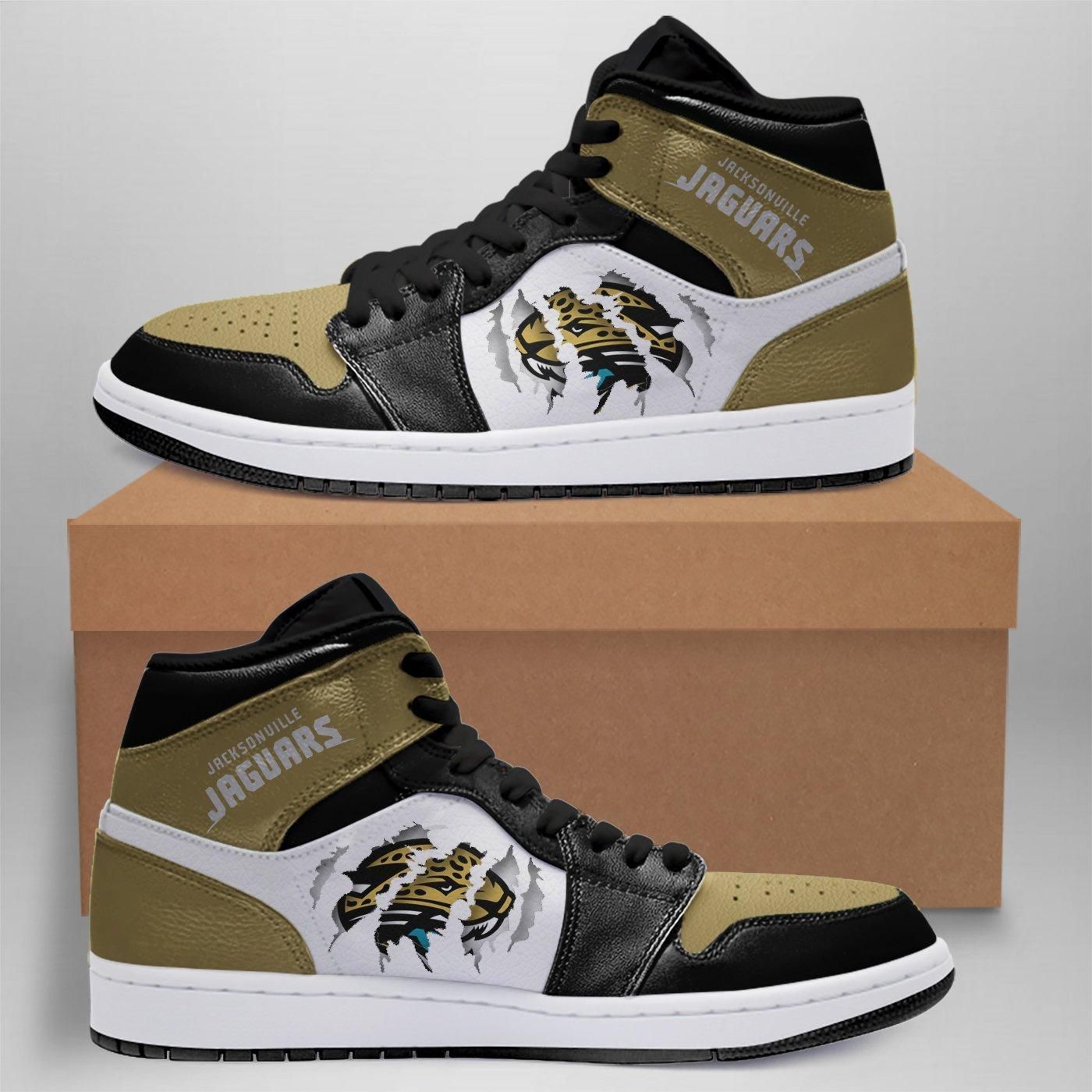 Jacksonville Jaguars Team Custom Shoes Sneakers  Sne