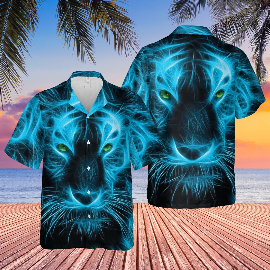 Tiger Lover Blue Tiger Hawaii Shirt Qdh