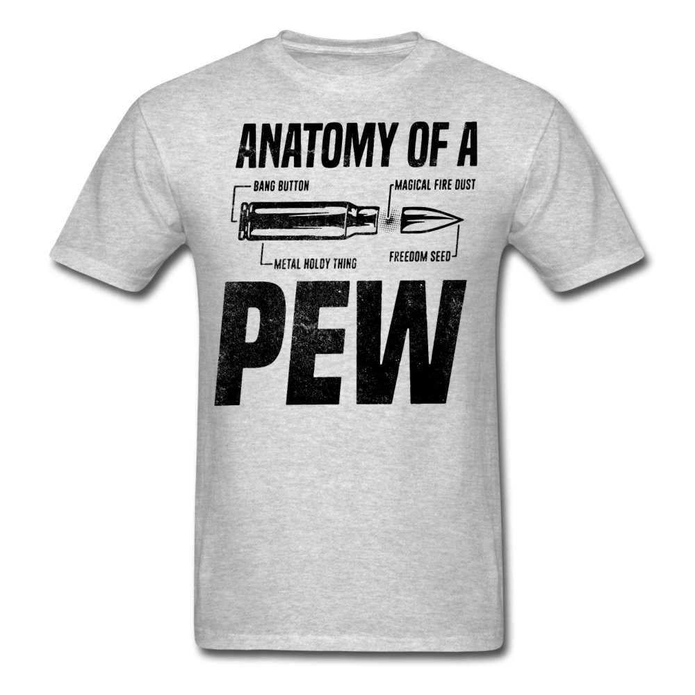 anatomy of a pew shirt