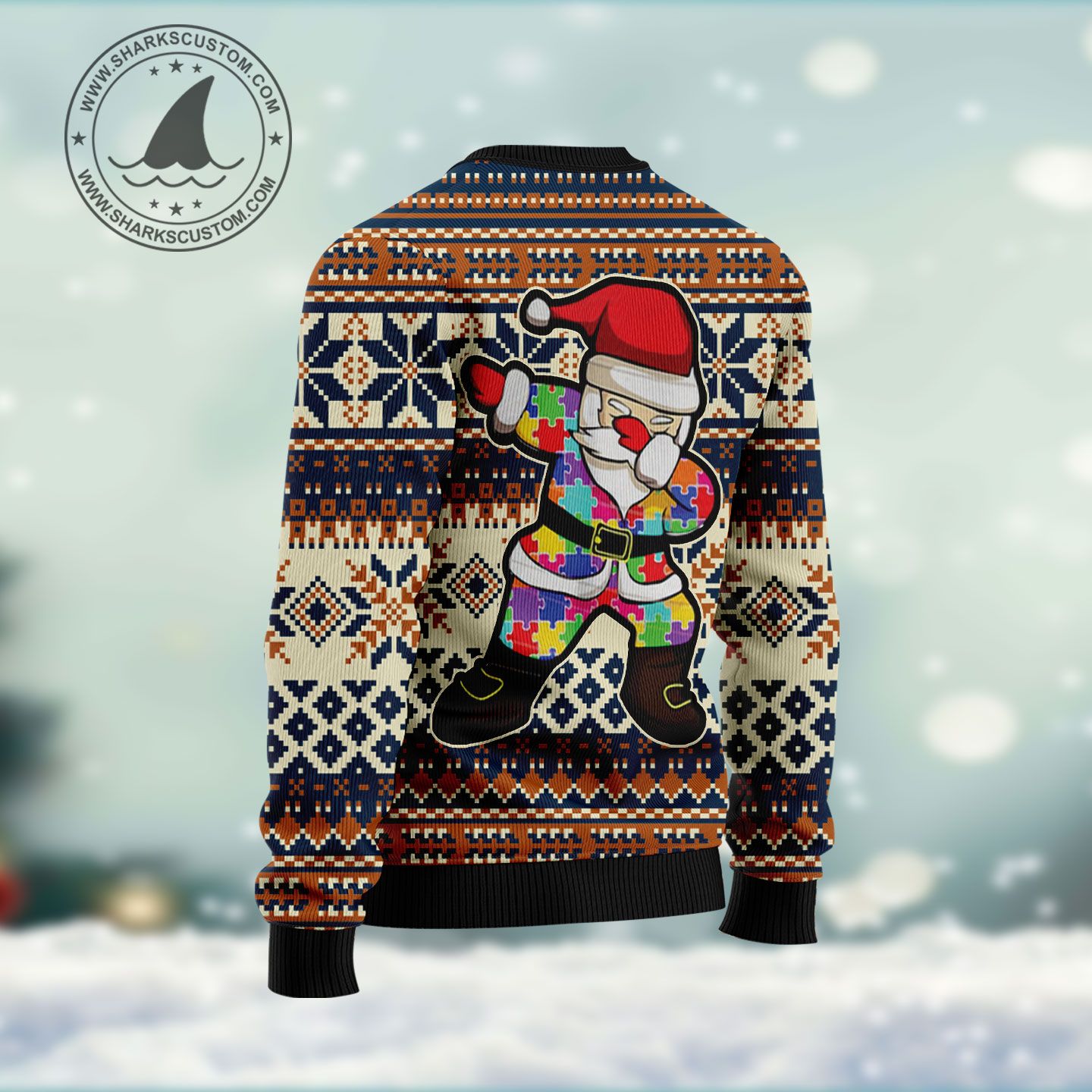 Why fit in when you were born to stand out HT102803 Ugly Christmas Sweater