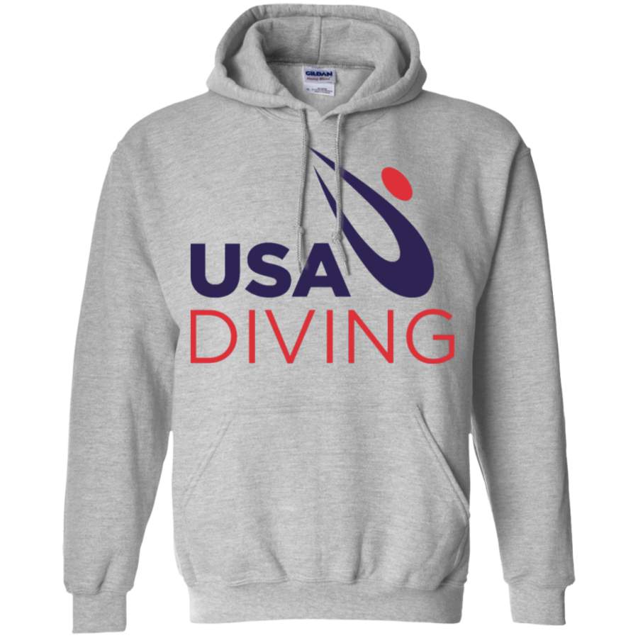 AGR USA Diving Logo Gildan Pullover Hoodie