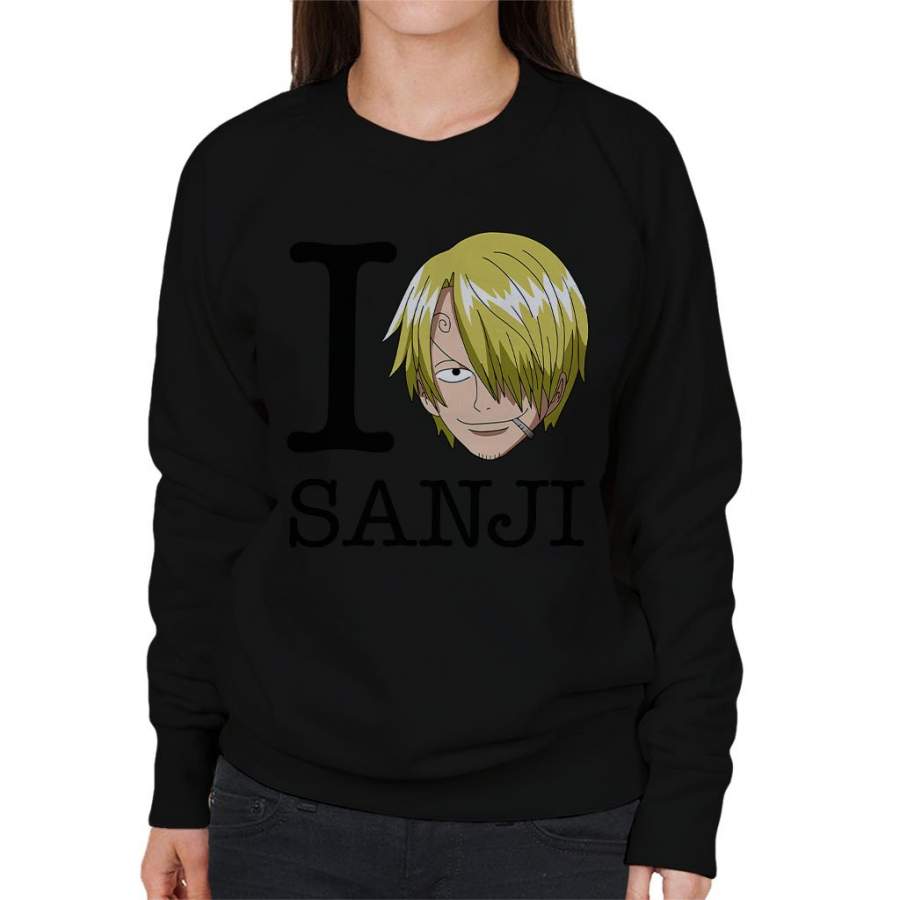 I Heart Vinsmoke Sanji One Piece Women’s Sweatshirt