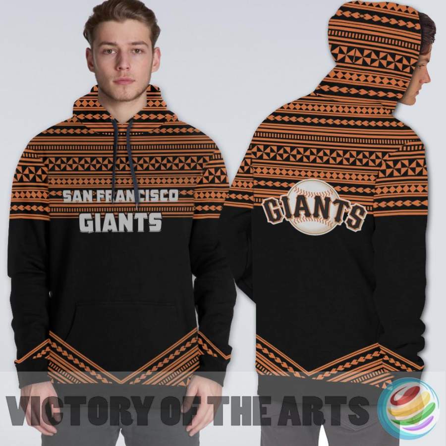 Simple Color Floral San Francisco Giants Hoodie