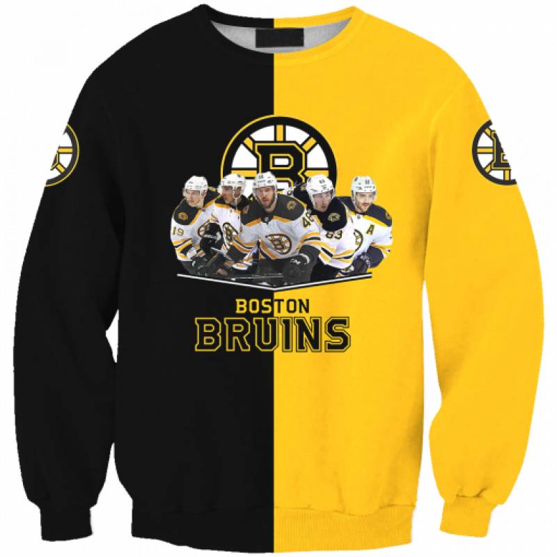 Men / Women Boston Bruins 3D Sweatshirt, Boston Bruins Apparel