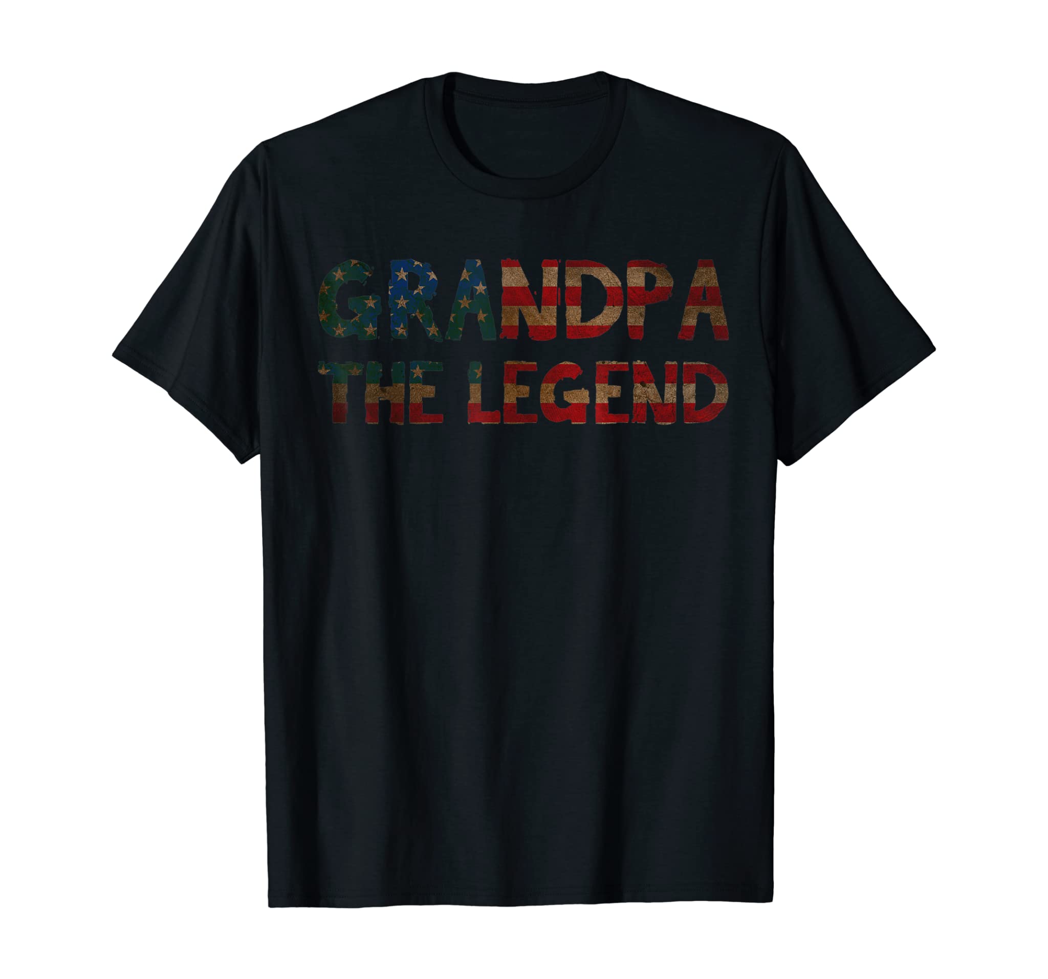 Father’s Day 4th Of July American Gift – Grandpa The Legend T-Shirt