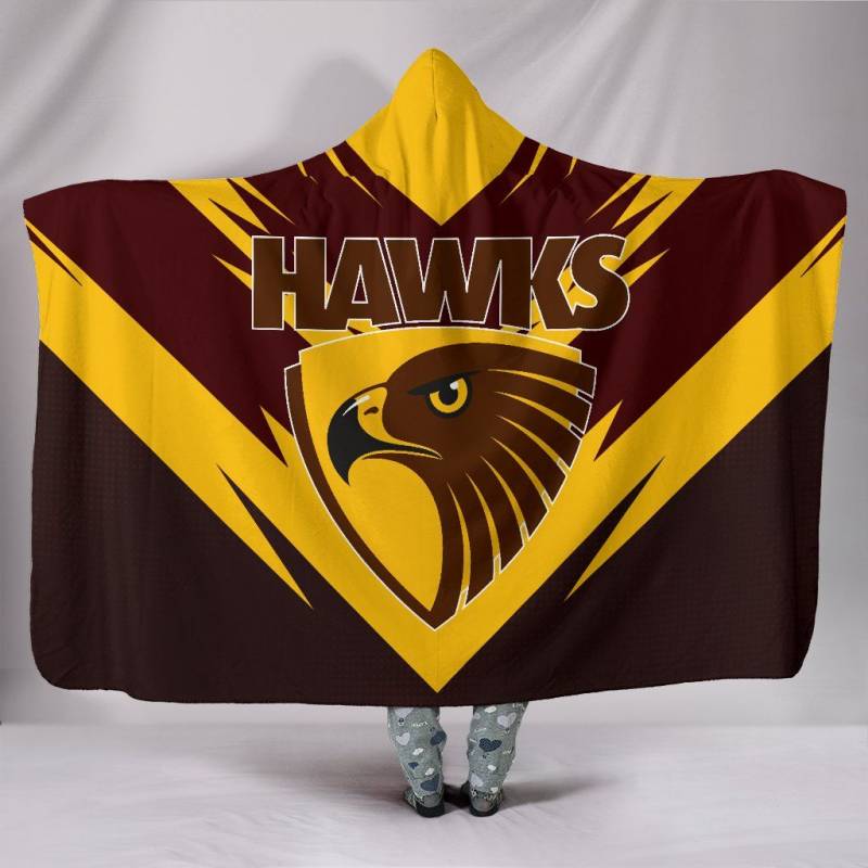 The Hawthorn Football Club Hooded Blanket A25